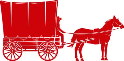 horse and buggy icon
